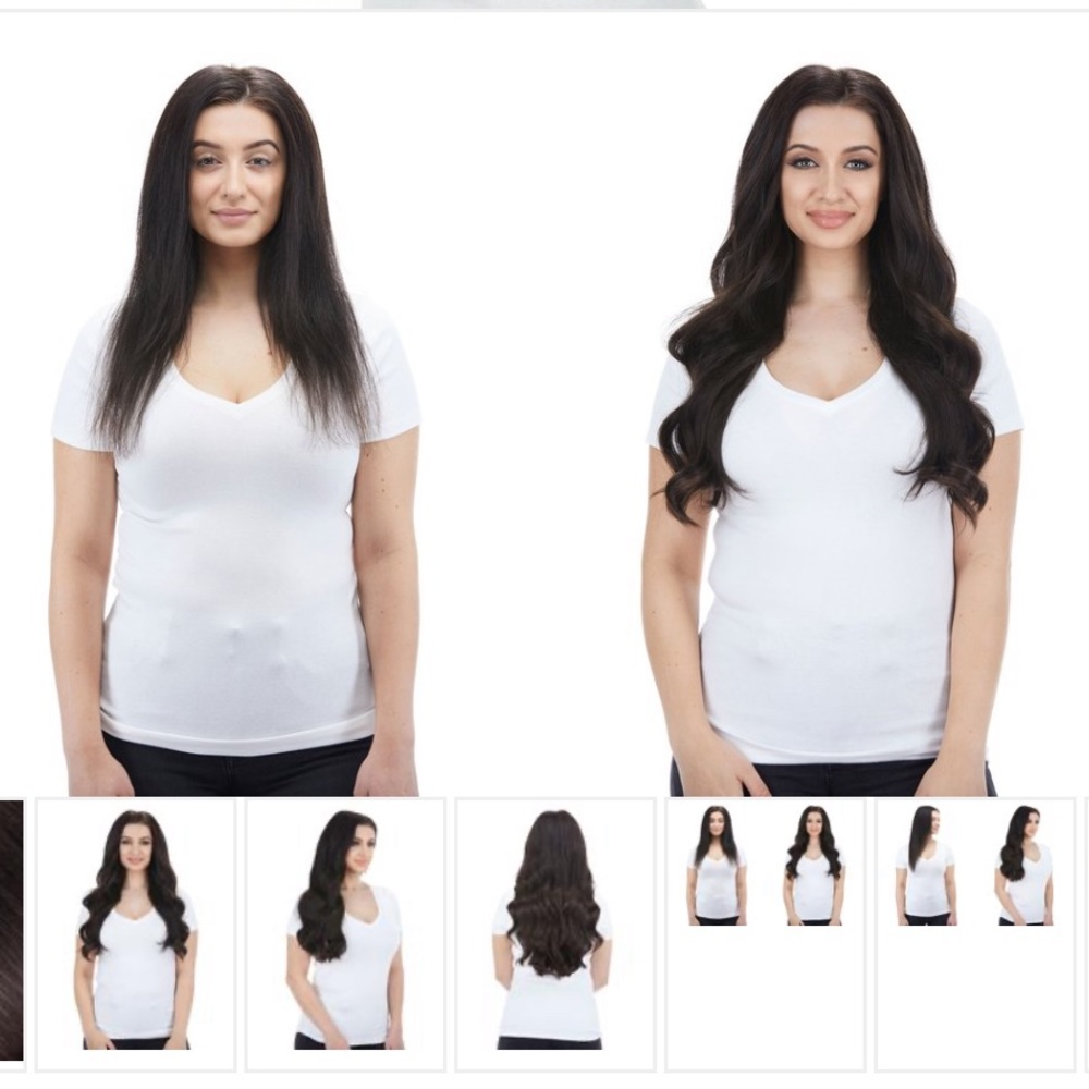 Bellami hair extensions with hanger case